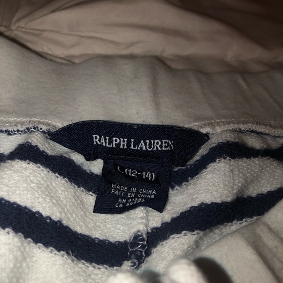 White & Navy blue Ralph Loren shorts - Picture 4 of 4